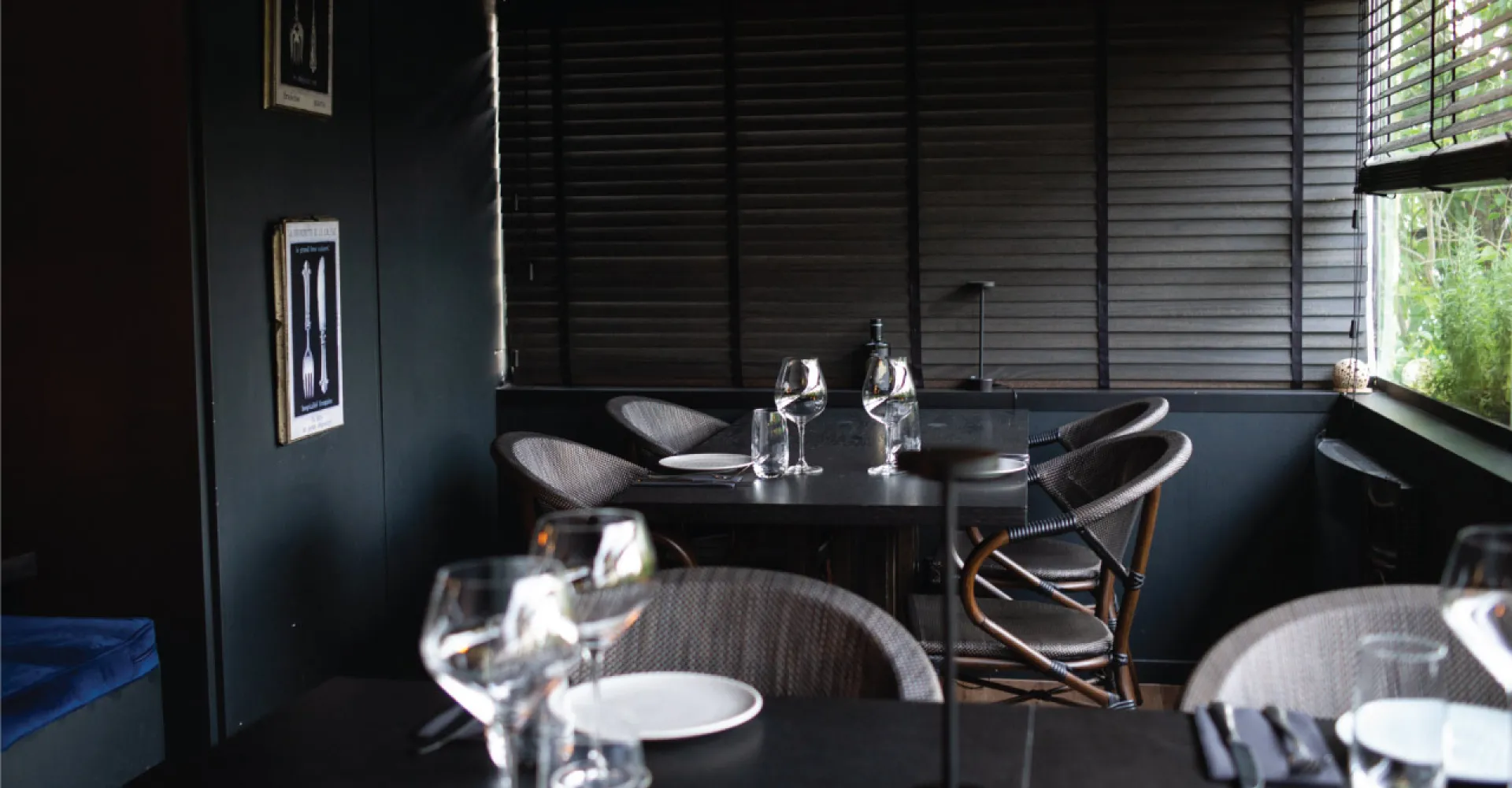 Le Véritable bistrot Alain Parodi tables en haut